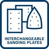 Bosch GSS 12V-13 PROFESSIONAL Excentersliber 1000 rpm 2000 OPM Sort, Blå, Rød, Rystepudser Blå/Sort, Excentersliber, Klemme/velcro, Sort, Blå, Rød, 6000 rpm, 1000 rpm, 12000 OPM