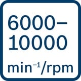 Bosch GSS 12V-13 PROFESSIONAL Excentersliber 1000 rpm 2000 OPM Sort, Blå, Rød, Rystepudser Blå/Sort, Excentersliber, Klemme/velcro, Sort, Blå, Rød, 6000 rpm, 1000 rpm, 12000 OPM