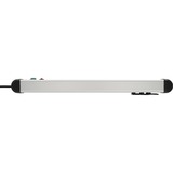 Brennenstuhl Premium-Protect-Line 1391010800, Strømskinne Sort/aluminium