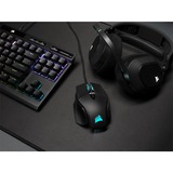 Corsair M65 RGB ULTRA mus Højre hånd USB Type-A Optisk 26000 dpi, Gaming mus Sort, Højre hånd, Optisk, USB Type-A, 26000 dpi, 1 ms, Sort