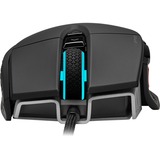 Corsair M65 RGB ULTRA mus Højre hånd USB Type-A Optisk 26000 dpi, Gaming mus Sort, Højre hånd, Optisk, USB Type-A, 26000 dpi, 1 ms, Sort