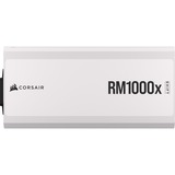 Corsair RM1000x SHIFT White, PC strømforsyning Hvid