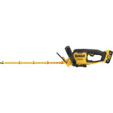 DEWALT Batteri hækklipper DCMHT562P1-QW, 18 Volt, Hækkeklipper Gul/Sort