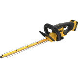 DEWALT Batteri hækklipper DCMHT562P1-QW, 18 Volt, Hækkeklipper Gul/Sort