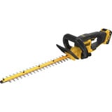 DEWALT Batteri hækklipper DCMHT562P1-QW, 18 Volt, Hækkeklipper Gul/Sort