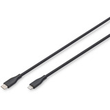 Digitus AK-600110-020-S, Kabel Sort