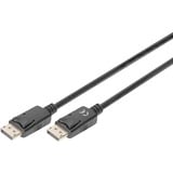 Digitus DisplayPort tilslutningskabel, UHD 4K Sort