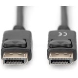 Digitus DisplayPort tilslutningskabel, UHD 4K Sort