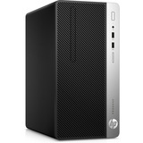HP ProDesk 400 G5 MT Renoveret, Fuld PC Sort/Sølv