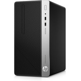 HP ProDesk 400 G5 MT Renoveret, Fuld PC Sort/Sølv