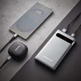 Intenso PD10000 Lithium polymer (LiPo) 10000 mAh Anthracit, Power Bank antracit, 10000 mAh, Lithium polymer (LiPo), Quick Charge 3.0, Anthracit