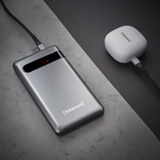 Intenso PD10000 Lithium polymer (LiPo) 10000 mAh Anthracit, Power Bank antracit, 10000 mAh, Lithium polymer (LiPo), Quick Charge 3.0, Anthracit