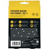 Intenso PD10000 Lithium polymer (LiPo) 10000 mAh Anthracit, Power Bank antracit, 10000 mAh, Lithium polymer (LiPo), Quick Charge 3.0, Anthracit
