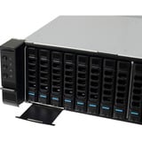 Inter-Tech 2U-2724, Rack server kabinet Sort