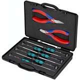 KNIPEX 00 20 18, tang sæt grå/Blå