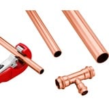 KNIPEX 90 31 02 BK, Rørskærer Rød