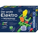 KOSMOS Elektro Børne Videnskabssæt & Legetøj, Eksperiment boks Elektronisk sæt, Elektricitet, 10 År, Flerfarvet