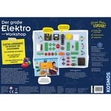 KOSMOS Elektro Børne Videnskabssæt & Legetøj, Eksperiment boks Elektronisk sæt, Elektricitet, 10 År, Flerfarvet