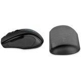 Kensington ERGOSOFT WR STANDARD MOUSE, Håndleddet hvile Sort, Gele, Termoplastisk polyurethan (TPU), Sort, Taiwan, 73 x 152 x 18 mm, 150 g, 200 mm