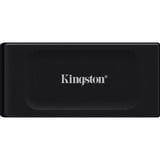Kingston 2 TB XS1000 External USB 3.2 Gen 2 – bærbart SSD-drev, Solid state-drev Sort, 2 TB, USB Type-C, 3.2 Gen 2 (3.1 Gen 2), 1050 MB/s, Sort