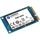 Kingston KC600 mSATA 512 GB Serial ATA III 3D TLC, Solid state-drev 512 GB, mSATA, 550 MB/s, 6 Gbit/sek.