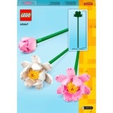 LEGO Botanicals Lotusblomster, Bygge legetøj Byggesæt, 8 År, Plast, 220 stk, 173 g