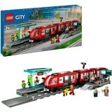 LEGO City Letbane og station, Bygge legetøj Byggesæt, 7 År, Plast, 811 stk, 1,65 kg