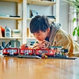 LEGO City Letbane og station, Bygge legetøj Byggesæt, 7 År, Plast, 811 stk, 1,65 kg