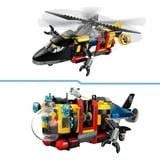 LEGO City Remix – helikopter, brandbil og ubåd, Bygge legetøj brandbil og ubåd, Byggesæt, 7 År, Plast, 874 stk, 1,14 kg