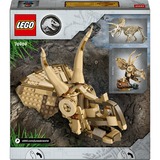 LEGO Jurassic World Dinosaurfossiler: Triceratops-kranium, Bygge legetøj Byggesæt, 9 År, Plast, 468 stk, 635 g