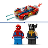 LEGO Marvel Super Heroes Spider-Man Auto vs. Venomized Wolverine, Bygge legetøj 