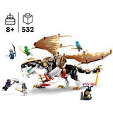 LEGO NINJAGO Mesterdragen Egalt, Bygge legetøj Byggesæt, 8 År, Plast, 532 stk, 671 g