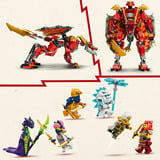 LEGO Ninjago Wyldfyres Drage-mech, Bygge legetøj 
