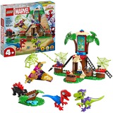 LEGO Spidey og Gobbys raptorkamp ved hovedkvarteret, Bygge legetøj Byggesæt, 4 År, Plast, 143 stk, 533 g