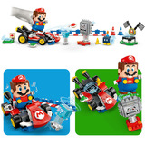 LEGO Super Mario Mario Kart™ – Interaktiv ® Mario™ og Standard Kart, Bygge legetøj Byggesæt, 7 År, Plast, 278 stk, 483 g