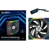 Lian Li UNI FAN SL120 Wireless, Sag fan Sort