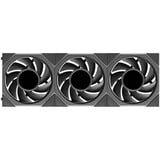 Lian Li UNI FAN TL LCD FLEX 120 Wireless, Sag fan Sort