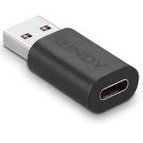 Lindy USB 3.2 Adapter Type A til C Sort