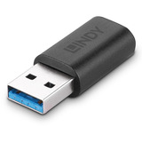 Lindy USB 3.2 Adapter Type A til C Sort