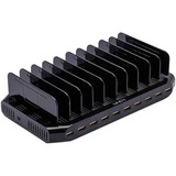 Lindy 73309 ladestation organisator Fritstående Plast Sort Sort, Fritstående, Plast, Sort, Kontakt, Strøm, CE, UKCA, FCC, LVD, RoHS, REACH