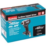 Makita Batteridrevet slagnøgle TD001GZ XGT, 40 volt, Schlagskruemaskine Blå/Sort