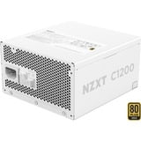 NZXT C1200 Gold ATX 3.1, PC strømforsyning Hvid