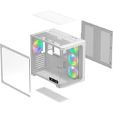 Ocypus Iota C70 Curve ARGB Digital, Towerkabinet Hvid