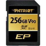 Patriot EP 256 GB SDXC, Hukommelseskort Sort
