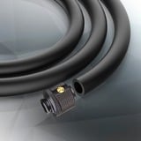 RAIJINTEK RAITUBO-EPDM6, Slange Sort