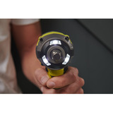 Ryobi ONE+ børsteløs batteri-slagnøgle RIW18CBL-0, 18 Volt, Schlagskruemaskine Grøn/Sort