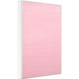 Seagate One Touch STKY2000405 ekstern harddisk 2 TB 2.5" USB Type-C 3.2 Gen 1 (3.1 Gen 1) Roseguld, Hvid rose guld, 2 TB, 2.5", 3.2 Gen 1 (3.1 Gen 1), Roseguld, Hvid