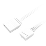 Sharkoon SHARK Blades PWM RGB Fan, Sag fan Hvid
