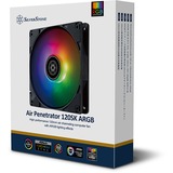 SilverStone Air Penetrator 120SK ARGB, Sag fan Sort