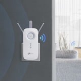 TP-Link RE450 Netværkssender & -modtager Hvid 10, 100, 1000 Mbit/s, Repeater Hvid, Netværkssender & -modtager, 1300 Mbit/s, 10,100,1000 Mbit/s, Ekstern, 2.4 GHz ≤20dBm, 5 GHz ≤23dBm, 10/100/1000Base-T(X)
